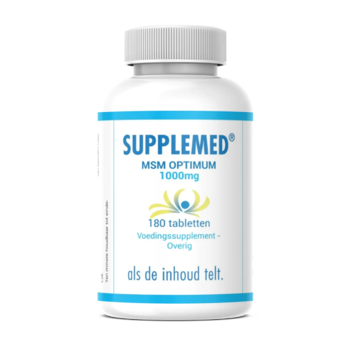 180 tabletten Supplemed MSM Optimum 1000 mg 
