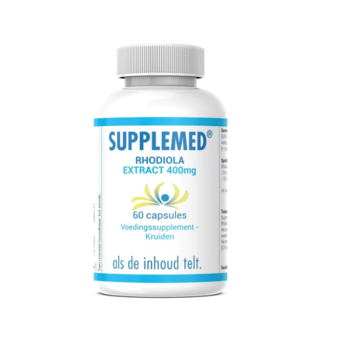60 capsules Supplemed Rhodiola Extract 400 mg