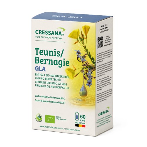 60 capsules Cressana Teunis/Bernagie GLA Biologisch