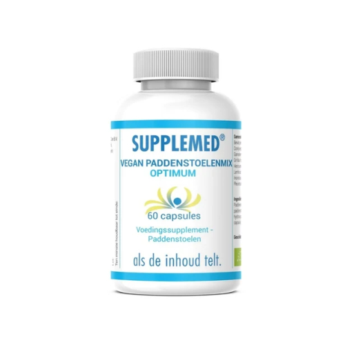 60 Vcaps Supplemed Vegan Paddenstoelenmix Optimum