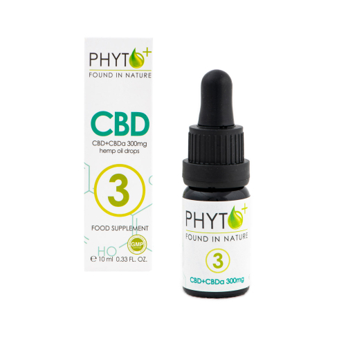 10 ml Phytoplus CBD / CBDA Olie 3%