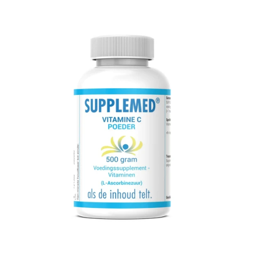 500 gram Supplemed Vitamine C Poeder (L-Ascorbinezuur)