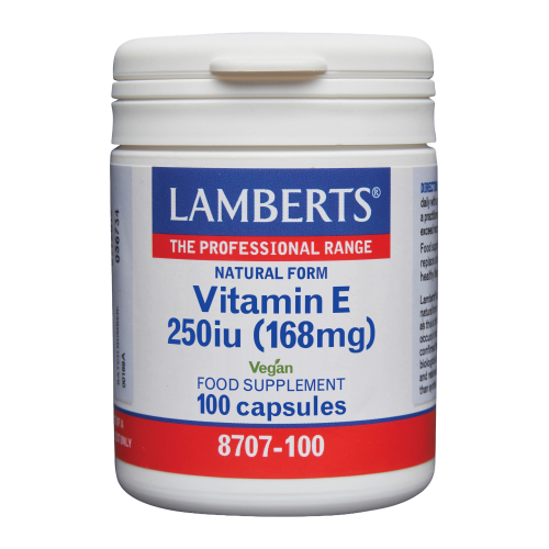 100 capsules Lamberts Vitamin E 168 mg