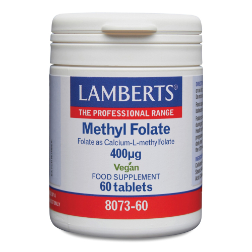 60 tabletten Lamberts Methylfolaat 400 mcg