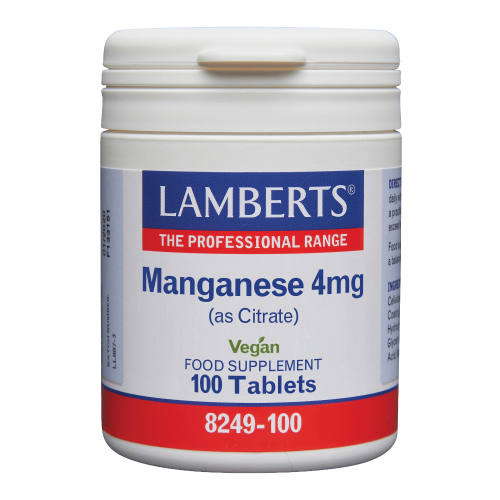 100 tabletten Lamberts Manganese 4 mg