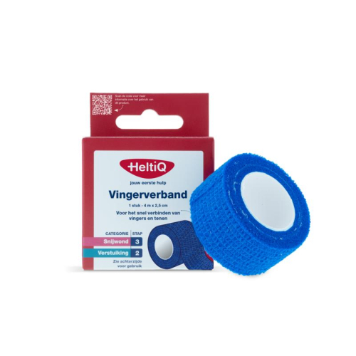 1 stuks HeltiQ Vingerverband 4m x 2,5cm