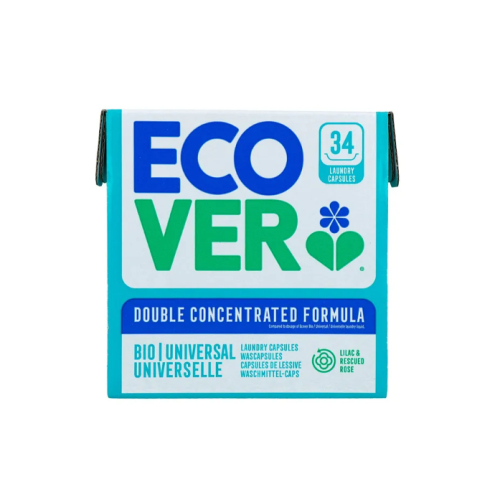 34 stuks Ecover Wascapsules Universal Bio