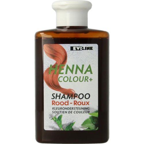 300 ml Henna Cure&Care Henna Colour+ Shampoo Rood