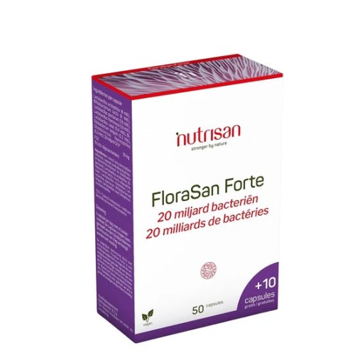 50 + 10 capsules Nutrisan FloraSan Forte