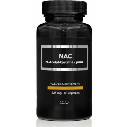 80 capsules APB Holland NAC (N-Acetlyl-Cysteine) Puur 625 mg