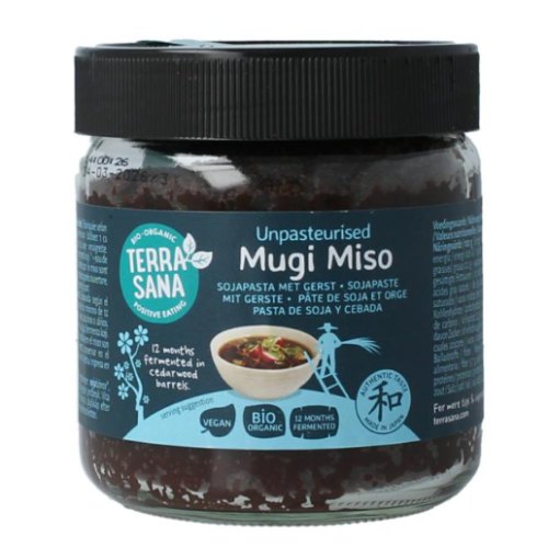 350 gram Terrasana Mugi Miso Eko Sojapasta Biologisch