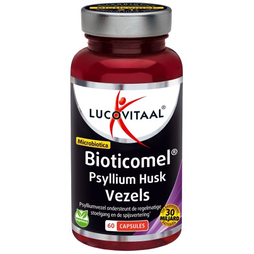 60 capsules Lucovitaal Bioticomel Psyllium Husk Vezels