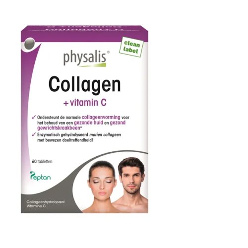 60 tabletten Physalis Collagen + C