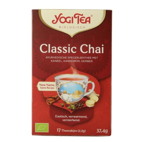 17 zakjes Yogi Tea Classic Biologisch