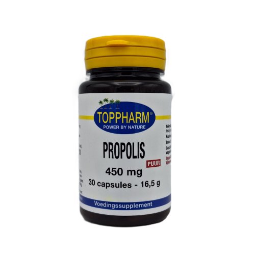 30 capsules Toppharm Propolis 450 mg Puur