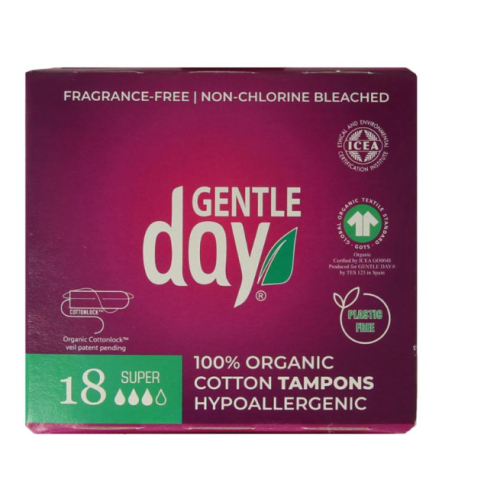18 stuks Gentle Day Tampons Super