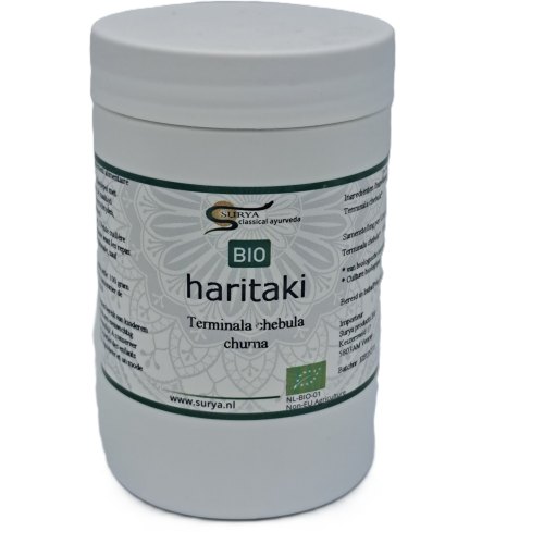 Surya Haritaki Churna Biologisch 100 gram