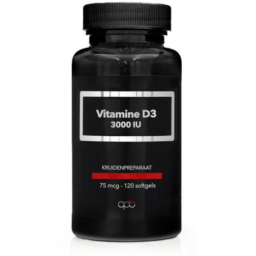 120 softgels APB Holland Vitamine D3 3000 IU