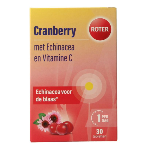 30 tabletten Roter Cranberry Vitamine C en Echinacea