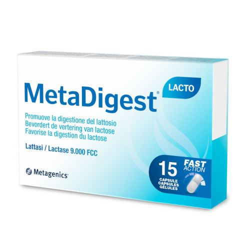 15 capsules Metagenics MetaDigest Lacto