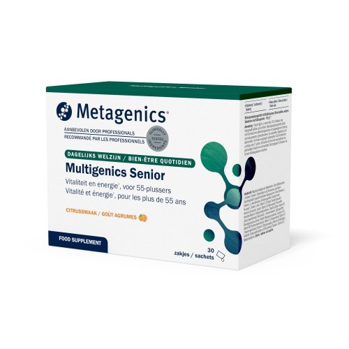 30 sachets Metagenics Multigenics Senior