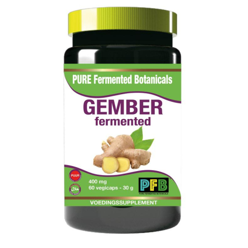 60 capsules SNP Gember Fermented 400 mg Puur
