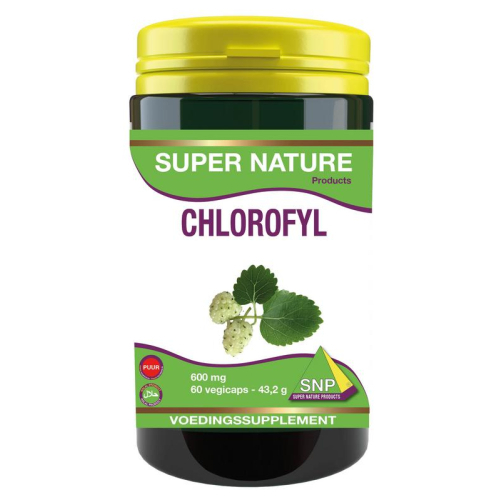 60 capsules SNP Chlorofyl 600 mg PUUR