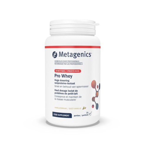 518 gram Metagenics Pro Whey Vanillesmaak