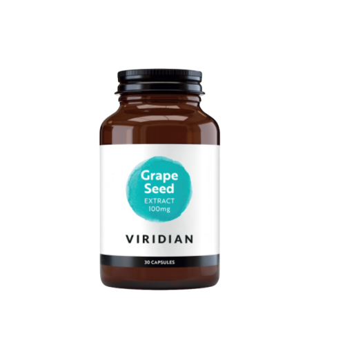 30 capsules Viridian Grape Seed Extract 100 mg