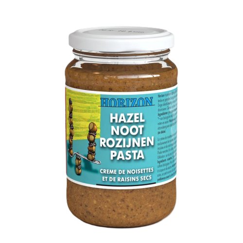 350 gram Horizon Hazelnoot Rozijnen Pasta Biologisch