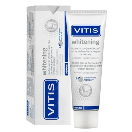 75 ml Vitis Tandpasta Whitening
