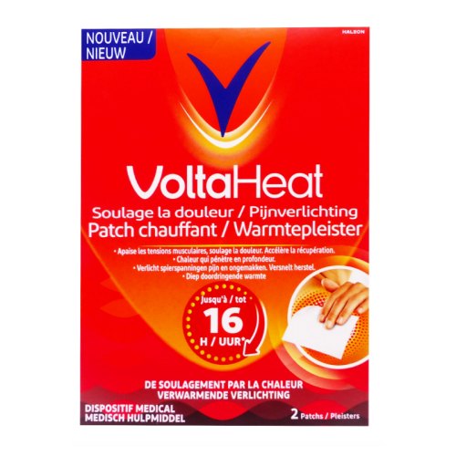 2 pleisters VoltaHeat Warmtepleister
