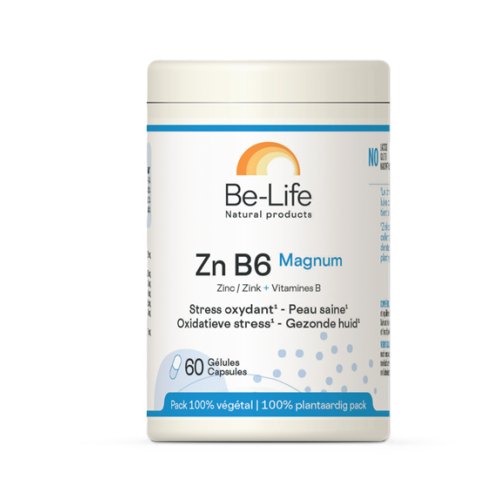 60 capsules Be-Life Zn B6 Magnum