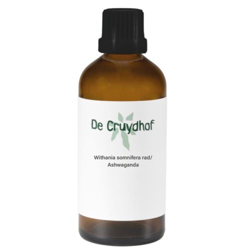 100 ml De Cruydhof Ashwaganda / Withania Somnifera rad Tinctuur