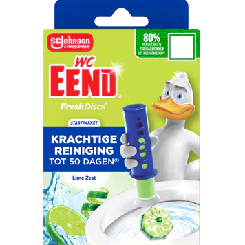 36 ml WC-Eend Fresh Discs Houder Lime