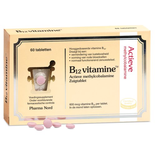 60 tabletten Pharma Nord B12 Vitamine 