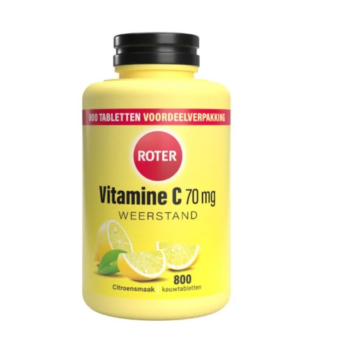 800 kauwtabletten Roter Vitamine C 70 mg
