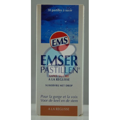 EMS Emser Pastilles met Drop 30 lozenges