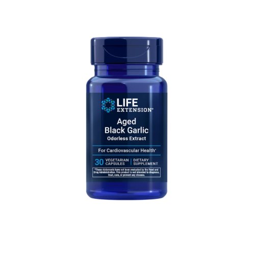 30 capsules Life Extension Aged Black Garlic