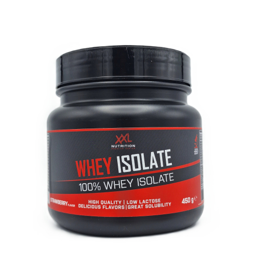 450 gram XXL Nutrition Whey Isolate Aardbei