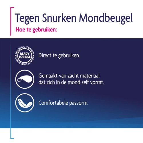 Shiepz Tegen Snurken Mondbeugel 1 piece