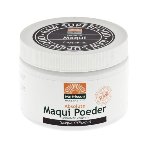 Mattisson Maqui Poeder Raw  125 Gramm