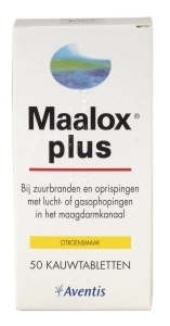 Maalox Maalox Plus 40 kauwtabletten