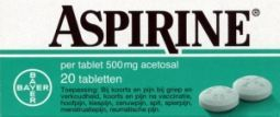 20 tabletten Bayer Aspirine 500 mg