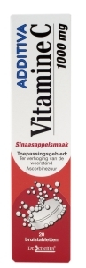 Memo Clean Vitamine C 1000mg sinaasappelsmaak 20 Brausetabletten