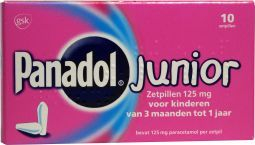 Panadol Junior 125mg 10 Zäpfchen