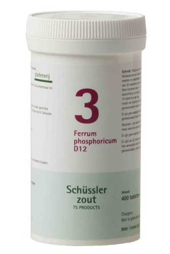 400 tabletten Pfluger Ferrum Phosphoricum D12 Schussler 3