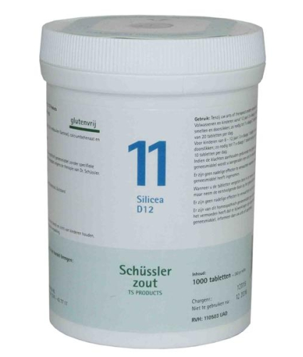 1000 tabletten Pfluger Silicea D12 Schussler 11