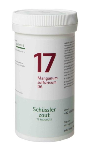 400 tabletten Pfluger Manganum Sulfuricum D6 Schussler 17