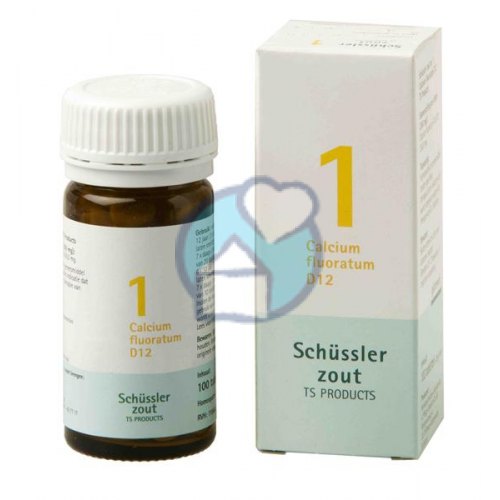 100 tabletten Pfluger Calcium Fluoratum D12 Schussler 1